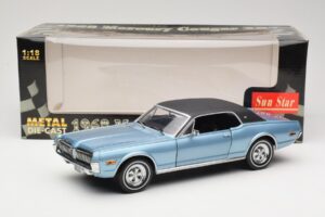 Mercury Cougar XR-7 Modra Sun Star 1:18 1562 Kovina – slika 8 od 8