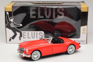 MG A 1600 Roadster Mk I Elvis Presley Blue Hawaii Movie GreenLight 1:18 13524 Kovina – slika 8 od 8