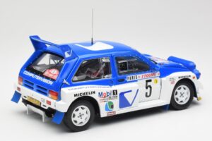 MG Metro 6R4 #5 T. Pond / R. Arthur Rally Monte Carlo 1986 Sun Star 1:18 5537 Kovina – slika 3 od 8