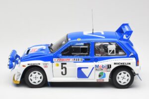 MG Metro 6R4 #5 T. Pond / R. Arthur Rally Monte Carlo 1986 Sun Star 1:18 5537 Kovina – slika 4 od 8