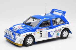 MG Metro 6R4 #5 T. Pond / R. Arthur Rally Monte Carlo 1986 Sun Star 1:18 5537 Kovina