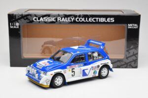 MG Metro 6R4 #5 T. Pond / R. Arthur Rally Monte Carlo 1986 Sun Star 1:18 5537 Kovina – slika 8 od 8