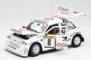 MG Metro 6R4 #8 P. Eklund / D. Whittock Rally Finland 1986 Sun Star 1:18 5536 Kovina – slika 2 od 8