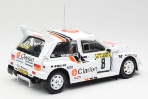 MG Metro 6R4 #8 P. Eklund / D. Whittock Rally Finland 1986 Sun Star 1:18 5536 Kovina – slika 3 od 8