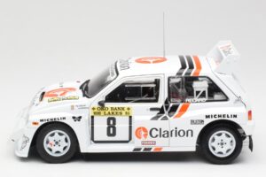 MG Metro 6R4 #8 P. Eklund / D. Whittock Rally Finland 1986 Sun Star 1:18 5536 Kovina – slika 4 od 8