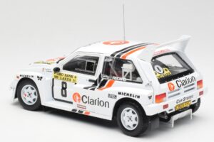 MG Metro 6R4 #8 P. Eklund / D. Whittock Rally Finland 1986 Sun Star 1:18 5536 Kovina – slika 7 od 8