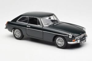 MGB GT Mk2 Coupe Racing Zelena AUTOart 1:18 76602 Kovina – slika 6 od 8