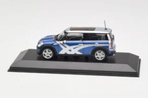 Mini Clubman R55 Cooper S Blue Metallic Onitsuka Tiger Minichamps 1:43 403138676 Kovina