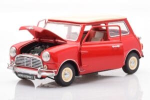 Mini Cooper 1275 S Rdeč Kyosho 1:18 8840 Kovina – slika 2 od 8
