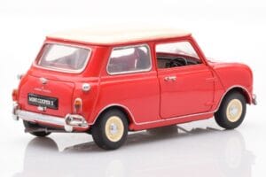 Mini Cooper 1275 S Rdeč Kyosho 1:18 8840 Kovina – slika 3 od 8