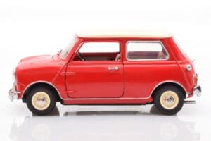 Mini Cooper 1275 S Rdeč Kyosho 1:18 8840 Kovina – slika 4 od 8