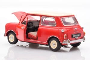 Mini Cooper 1275 S Rdeč Kyosho 1:18 8840 Kovina – slika 5 od 8
