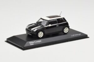 MINI Cooper R50 Črn Minichamps 1:43 431138101 Kovina – slika 3 od 5