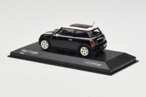 MINI Cooper R50 Črn Minichamps 1:43 431138101 Kovina – slika 4 od 5