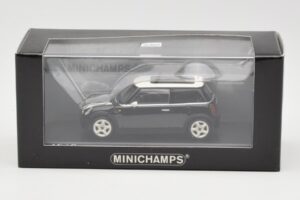 MINI Cooper R50 Črn Minichamps 1:43 431138101 Kovina – slika 5 od 5