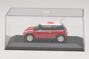 Mini Cooper Rdeča z Japonsko Zastavo Minichamps 1:43 80420309024-R1 Kovina – slika 4 od 5