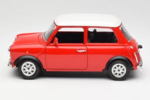 Mini Cooper Rdeč Bburago 1:18 3379 Kovina – slika 4 od 8