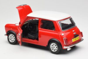 Mini Cooper Rdeč Bburago 1:18 3379 Kovina – slika 5 od 8