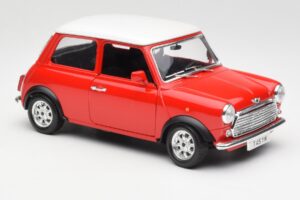 Mini Cooper Rdeč Bburago 1:18 3379 Kovina – slika 6 od 8