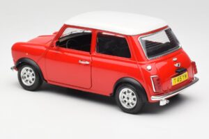 Mini Cooper Rdeč Bburago 1:18 3379 Kovina – slika 7 od 8