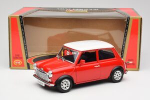 Mini Cooper Rdeč Bburago 1:18 3379 Kovina – slika 8 od 8