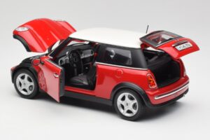 Mini Cooper R50 Rdeč Maisto 1:18 31619 Kovina – slika 7 od 8