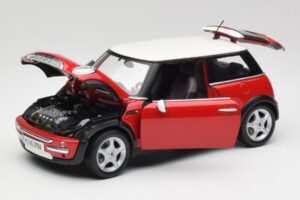 Mini Cooper R50 Rdeč Maisto 1:18 31619 Kovina – slika 8 od 8