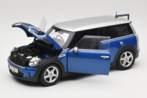 Mini Cooper S Clubman R55 Modra & Srebrna Kyosho 1:18 80430421048 Kovina – slika 2 od 8