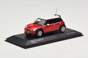 MINI Cooper S R53 Rdeč Minichamps 1:43 431138200 Kovina – slika 2 od 5