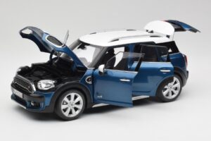Mini Countryman F60 Island Modra & Bel Kyosho 1:18 80432447940 Kovina – slika 2 od 8