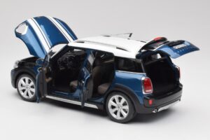 Mini Countryman F60 Island Modra & Bel Kyosho 1:18 80432447940 Kovina – slika 5 od 8