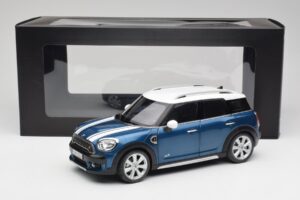 Mini Countryman F60 Island Modra & Bel Kyosho 1:18 80432447940 Kovina – slika 8 od 8