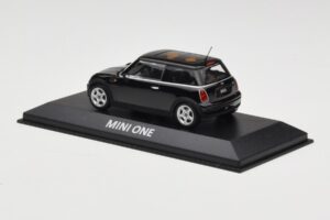 Mini One R50 Črn S Črno Streho Minichamps 1:43 MINI005 Kovina – slika 3 od 5