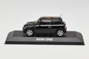 Mini One R50 Črn S Črno Streho Minichamps 1:43 MINI005 Kovina