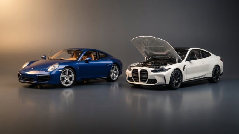 Minichamps proti AUTOart: kateri 1:18 izbrati?
