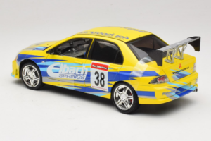Mitsubishi Lancer EVO VII Fast & Furious Tokyo Drift Joyride 1:18 53607B Kovina – slika 5 od 6