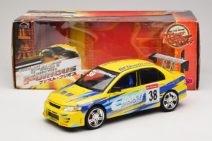 Mitsubishi Lancer EVO VII Fast & Furious Tokyo Drift Joyride 1:18 53607B Kovina – slika 6 od 6