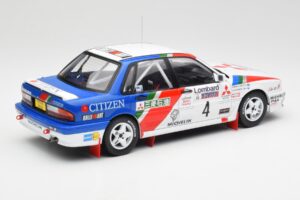 Mitsubishi Galant VR-4 #4 A. Vatanen RAC Rally 1990 IXO 1:18 18RMC192B Kovina – slika 2 od 6