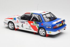 Mitsubishi Galant VR-4 #4 A. Vatanen RAC Rally 1990 IXO 1:18 18RMC192B Kovina – slika 5 od 6