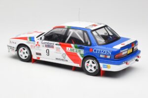 Mitsubishi Galant VR-4 #9 K. Eriksson / S. Parmander RAC Rally 1990 IXO 1:18 18RMC192A Kovina – slika 5 od 6