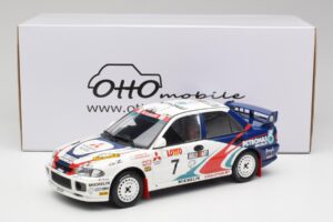 Mitsubishi Lancer Evo 3 Group A #4 T. Makinen / S. Harjanne Rally Australia 1996 Otto 1:18 OT475 Smola – slika 6 od 6