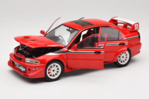 Mitsubishi Lancer Evo VI Tommi Makinen Edition Rdeč AUTOart 1:18 77156 Kovina – slika 2 od 8