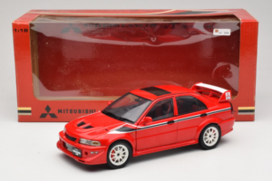 Mitsubishi Lancer Evo VI Tommi Makinen Edition Rdeč AUTOart 1:18 77156 Kovina – slika 8 od 8
