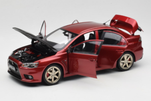 Mitsubishi Lancer Evolution X Rdeč OEM 1:18 MLE02 Kovina – slika 2 od 8