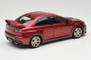 Mitsubishi Lancer Evolution X Rdeč OEM 1:18 MLE02 Kovina – slika 3 od 8