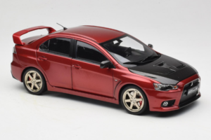 Mitsubishi Lancer Evolution X Rdeč OEM 1:18 MLE02 Kovina – slika 6 od 8