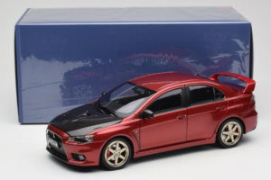Mitsubishi Lancer Evolution X Rdeč OEM 1:18 MLE02 Kovina – slika 8 od 8