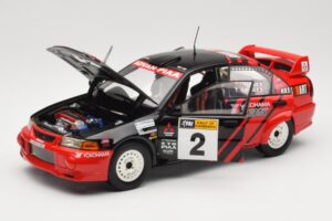 Mitsubishi Lancer Evolution VI #2 Y. Kataoka / S. Hayashi Winner Rally Canberra 1999 AUTOart 1:18 89942 Kovina – slika 2 od 8