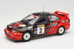 Mitsubishi Lancer Evolution VI #2 Y. Kataoka / S. Hayashi Winner Rally Canberra 1999 AUTOart 1:18 89942 Kovina