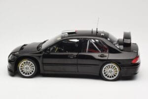 Mitsubishi Lancer Evolution WRC Plain Body Črn AUTOart 1:18 80528 Kovina – slika 4 od 8